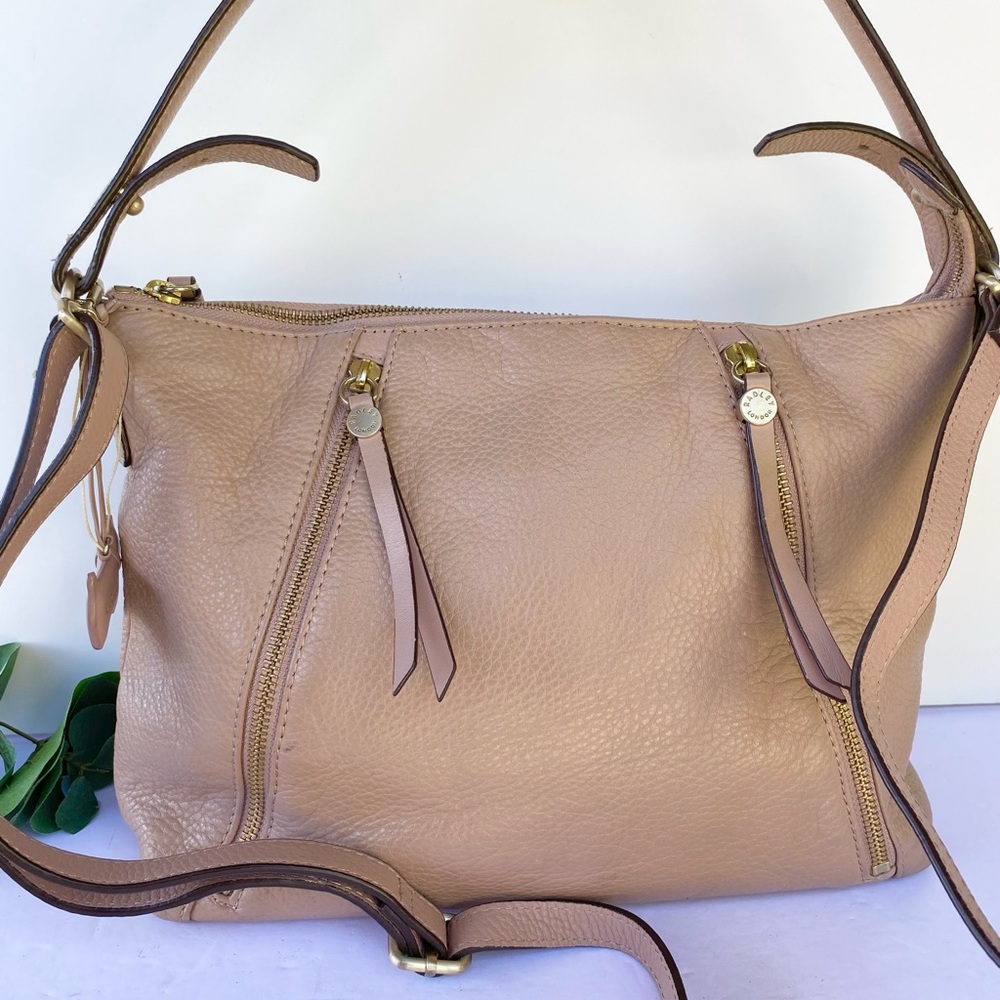 RADLEY LONDON Beige Leather Shoulder Bag